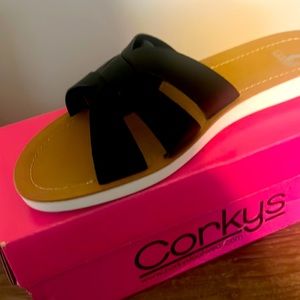 New in box Corkys Sandals